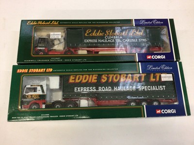 Lot 1837 - Corgi Eddie Stobart boxed models CC 1340, 13801, 12936, 12607, 13405 (5)