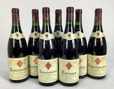 Lot 69 - Wine - seven bottles, Domaine Clape Renaissance 1998, 2005, 2007 (x3) and Cornas 1999 and 2000