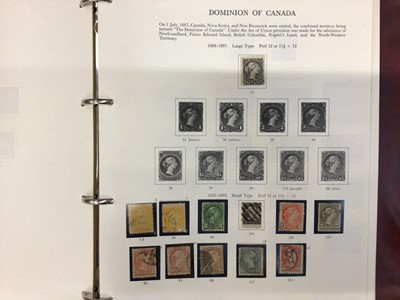 Lot 1421 - Stamps delection including better Canada early issues, commonwealth omnibus issues and others including loose (Qty)