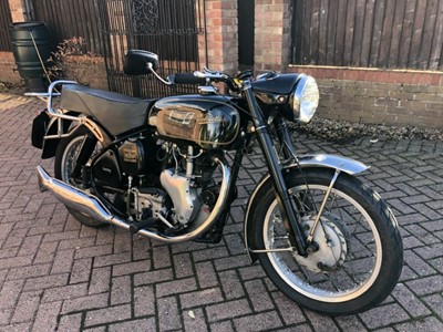 Lot 9 - 1959 Velocette 350cc motorcycle, reg. no. NSV 886, engine no. VR 2185