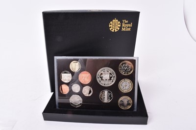 Lot 400 - G.B. - Royal Mint proof coin set 2009 (N.B. to include Kew Gardens 50p) cased with Certificate of Authenticity (1 coin set)