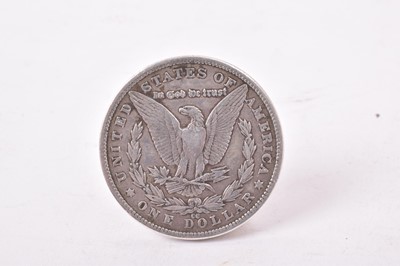 Lot 411 - U.S.A - Silver Morgan Dollar 1881cc (Carson City Mint) N.B. Obv: small edge bruise at 9 o'clock otherwise AVF and very scarce