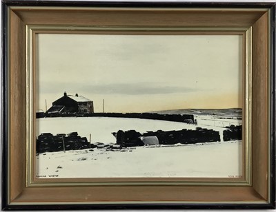 Lot 19 - Peter Brook, print, Pennine Winter