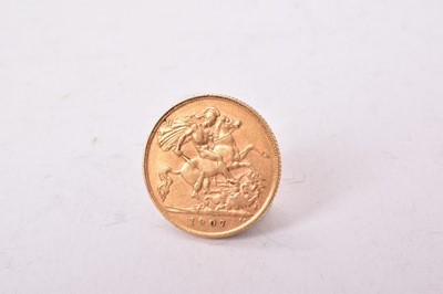 Lot 476 - G.B. - Gold Half Sovereign Edward VII 1907 F (1 coin)