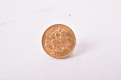 Lot 494 - G.B. - Gold Half Sovereign Edward VII 1909 GF (1 coin)