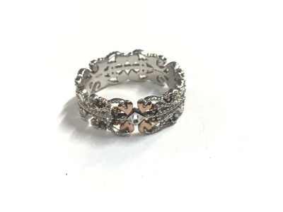 Lot 44 - Clogau silver ring in orignal box