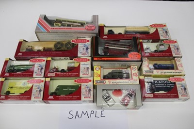 Lot 1853 - Die cast boxed selection of Trackside models plus some EFE and Classix Railway models.