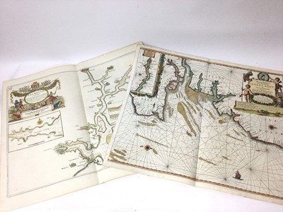 Lot 821 - Joannus Van Keulen Thames estuary and another