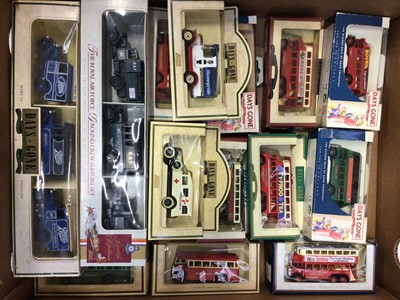 Lot 1864 - Three boxes of model vehicles