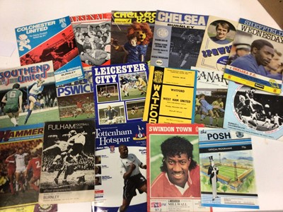 Lot 1538 - Selection of football programmes mainly Norwich City.