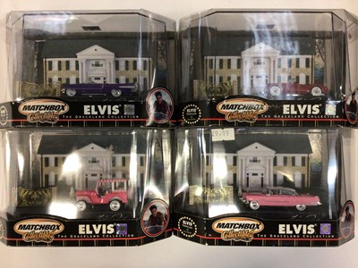 Lot 1969 - Complete collection of Matchbox Collectibles "Elvis The Graceland collection" together with the Complete "Elvis Drive-In Collection"