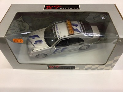 Lot 1973 - Two 1:18 Scale UT Models "F1 Mercedes Benz Safety Car & Medical Car" together with seven 1:18 scale Mercedes Benz models