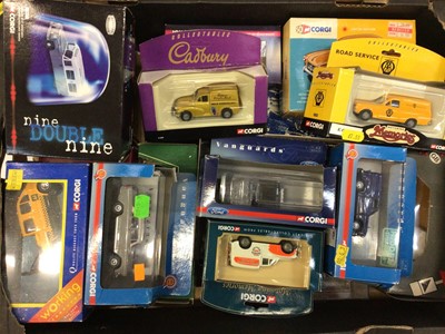 Lot 1981 - Four boxes of boxed corgi cars