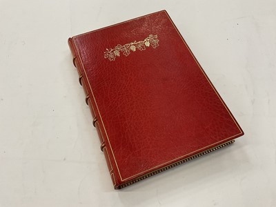 Lot 1716 - Andre L. Simon - The Noble Grapes and the Great Wines of France, published McGraw-Hill, 3rd printing, fine tooled morrocan leather