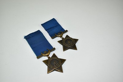 Lot 701 - Khedive's Star dated 1882, together with another dated 1884 - 86 (both unnamed as issued), (2).