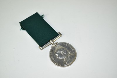 Lot 704 - Victorian Volunteer Long Service and Good Conduct medal (unnamed as issued).