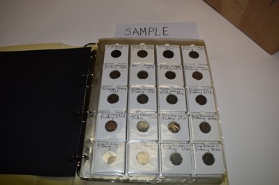 Lot 510 - World - Mixed coins in albums to include issues from G.B. and Channel Islands with a quantity of silver coins noted (Qty)