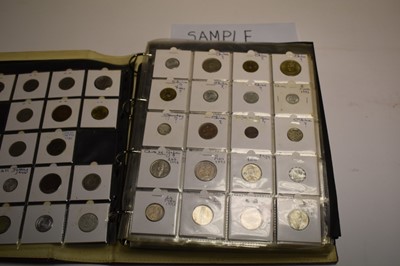 Lot 512 - World - Mixed coins in albums to include issues from China, Russia, Italy, Serbia, Netherlands and other countries with some silver coins noted (Qty)