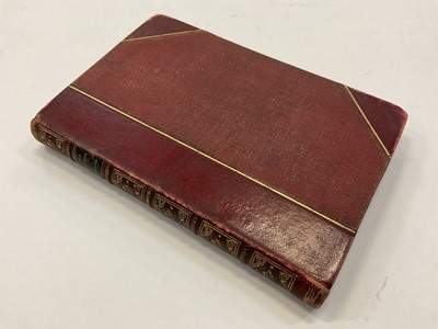 Lot 1731 - Lewis Carroll (Dodgson, Charles Lutwidge) - Alice`s adventures in Wonderland, London: Macmillan and Co., 1867. Sixth thousand, antique half calf binding