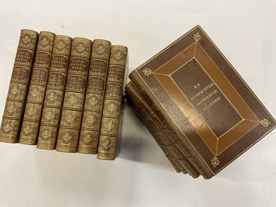 Lot 1733 - Sir Walter Scott - The Poetical Works, Edinburgh, Adam and Charles Black, 1880, 8vo., 12 vols, fine brown full calf binding