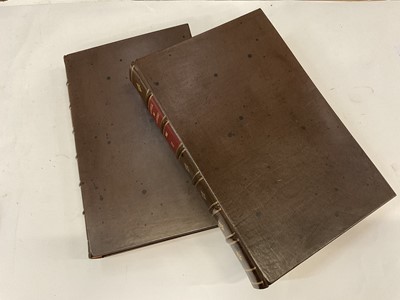 Lot 1743 - Diderot, Denis (1713-1784) Encyclopedie, ou Dictionnaire Raisonne des Sciences, des Arts et des Metiers, par une Societe des Gens de Lettres, 2 Vols. The frontis pages facsimile of the 1751 first e...
