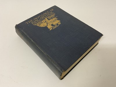 Lot 1746 - Arthur Rackham - The Romance of King Arthur, abridged from Malory's Morte D'Arthur by Alfred W. Pollard, blue cloth with decorative gilt, published by Macmillan and Co., Limited, 1917