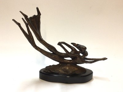 Lot 2510 - Contemporary bronze sculpture
