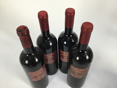Lot 50 - Wine - twelve bottles, Bonarda San Contardo 1994 (8) and Rosso di Montalcino 1998 (4)