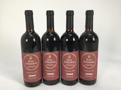Lot 50 - Wine - twelve bottles, Bonarda San Contardo 1994 (8) and Rosso di Montalcino 1998 (4)