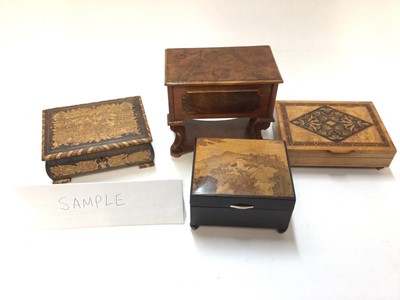 Lot 2520 - Large quantity of various music and other boxes (three boxes)