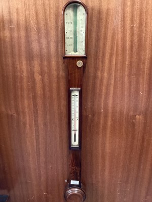 Lot 2543 - Victorian stick barometer