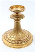 Lot 752 - Gilt metal stand by BacCarsat of knopped...
