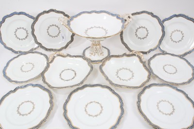 Lot 150 - Coalport dessert service