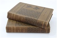 Lot 755 - Two volumes - A Tramp Abroad, 1880 second...
