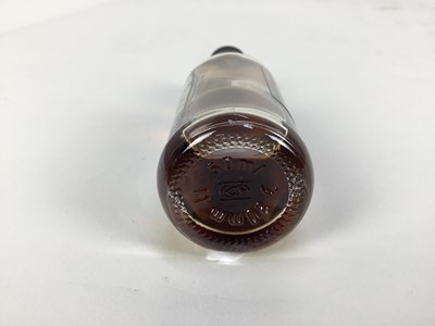 Lot 35 - Whisky - one miniature bottle, The Macallan Single Highland Malt Scotch Whiskey, 5cl., 40%. Commemorating the 35th anniversary of Private Eye, cask no. 1580, bonded 1961