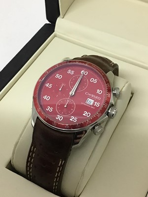 Lot 167 - Christopher Ward limited edition wristwatch - boxed