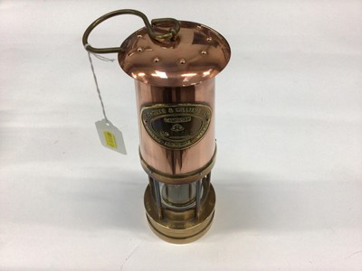 Lot 2589 - Old miner's lamp