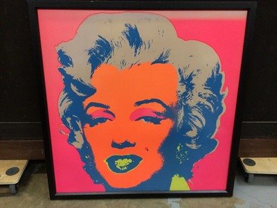 Lot 2532 - Marilyn Monroe silkscreen print by Sunday B. Morning