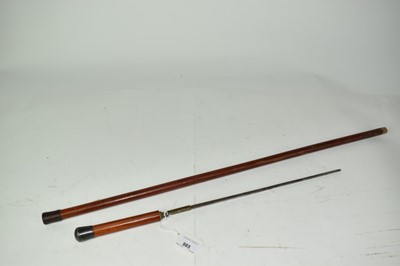 Lot 985 - Victorian  sword stick