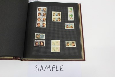 Lot 1483 - Albums of World and Commonwealth stamps