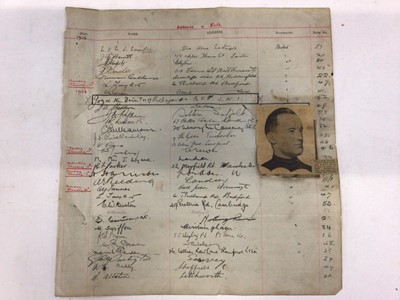Lot 1487 - Autograph William Joyce - 'Lord Haw Haw' (1906 - 1946) American born fascist, raised in Ireland, executed by hanging 1946 as a traitor.  (