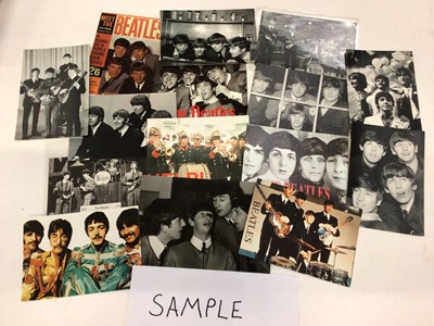 Lot 1493 - Postcards and Collector cards - Beatles and Elvis