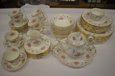 Lot 1378 - Royal Albert Tranquility pattern tea and dinner service - 74 pieces
