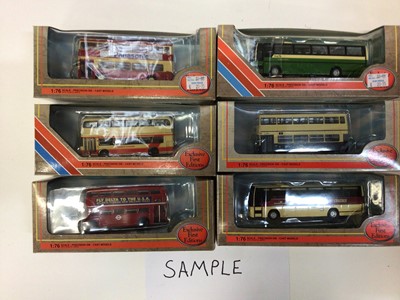 Lot 1907 - Selection of Exclusive First Editions model buses, in original boxes (17)