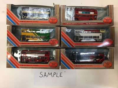 Lot 1918 - Selection of Exclusive First Editions model buses, in original boxes (26)