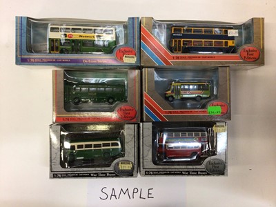 Lot 1922 - Selection of Exclusive First Editions model buses, in original boxes (26)