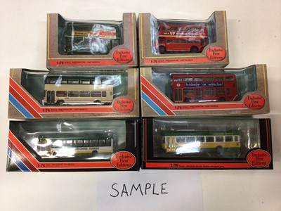 Lot 1929 - Selection of Exclusive First Editions model buses, in original boxes (24)