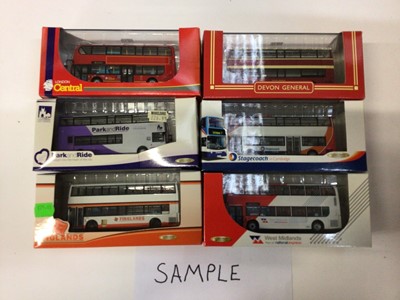 Lot 1932 - Creative Master Northcord Ltd selection of boxed 1:76 buses (28)