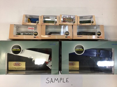 Lot 1936 - Oxford diecast boxed selection including Omnibus & Haulage (51)
