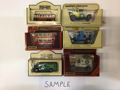 Lot 1938 - Matchbox Models of Yesteryear in straw boxes and Lledo Days Gone Series, boxed (73)